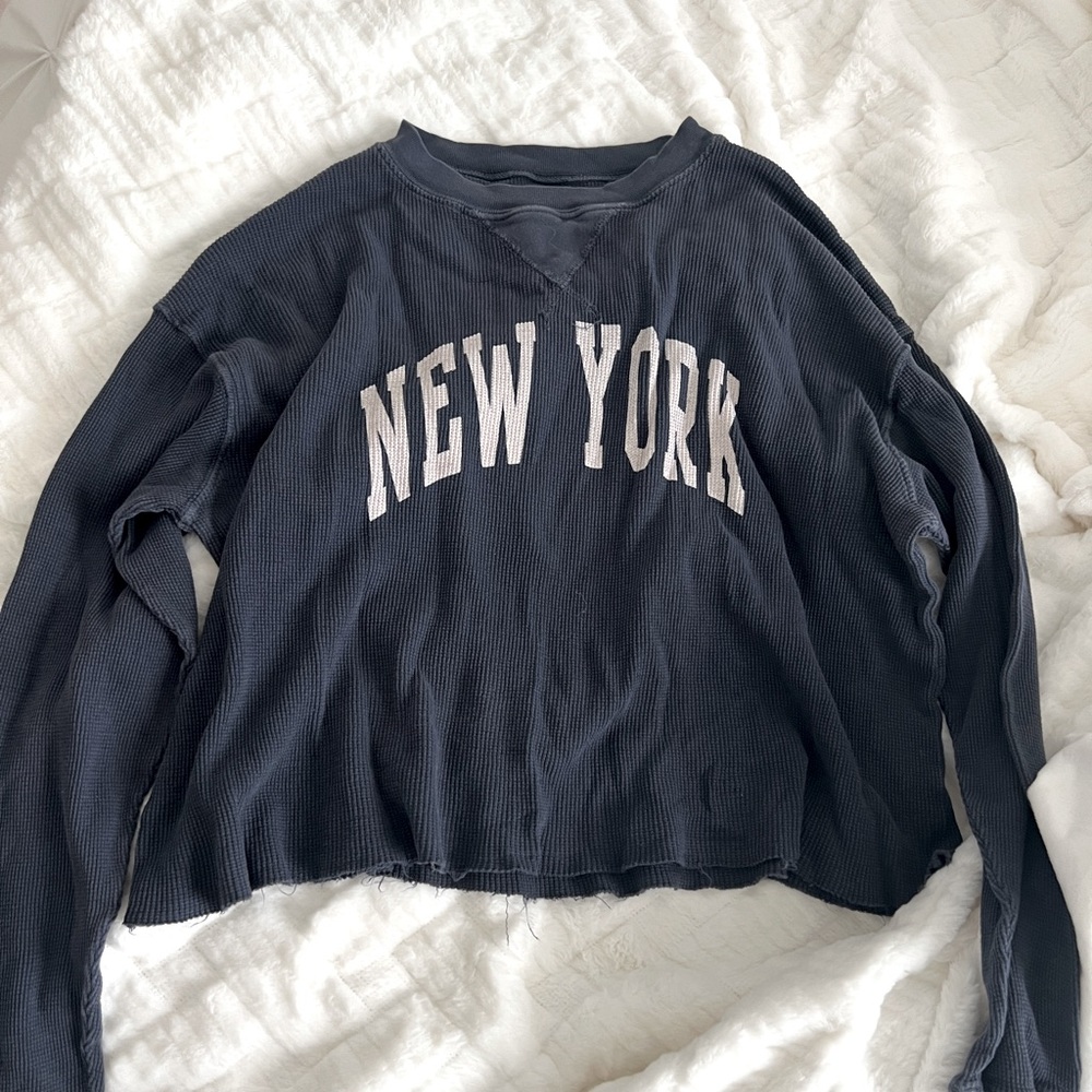 Brandy Melville Waffle Top